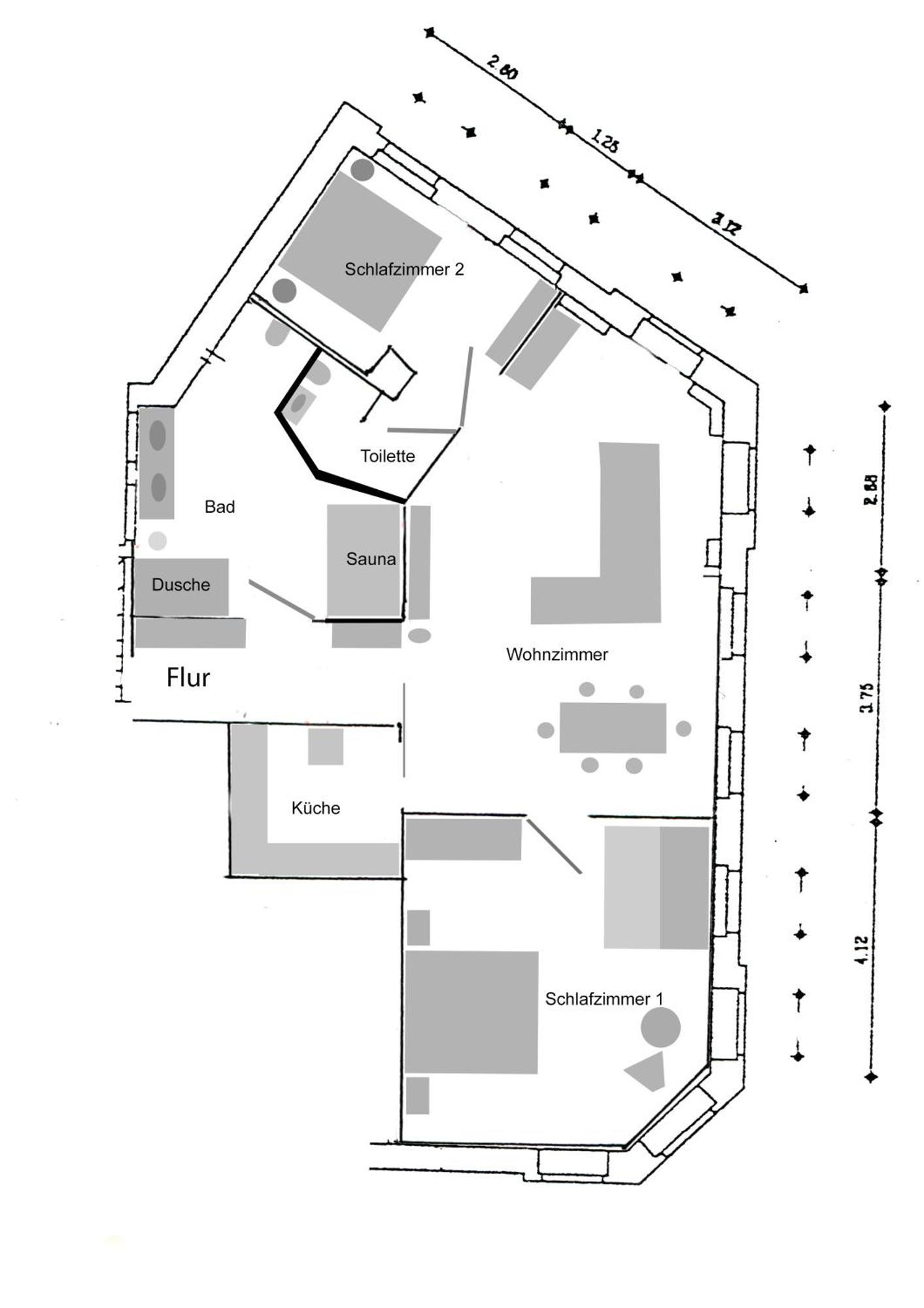 Apartment Kronprinz Zentral Mit Infrarot-Sauna ไอเซนัค ภายนอก รูปภาพ